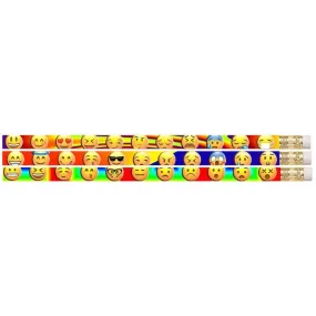 (12 Dz) Emojis Etc Pencils