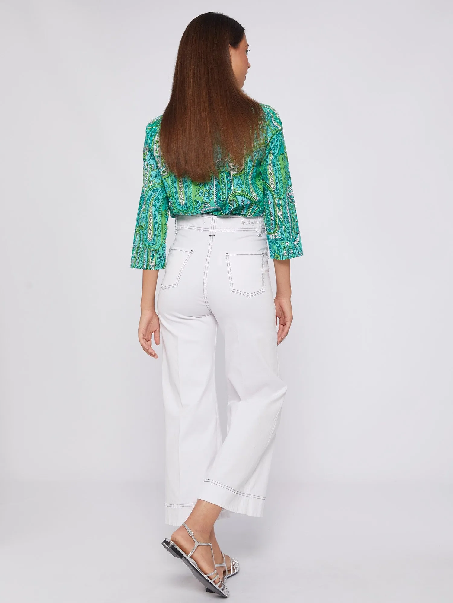 31228 Noa White Pant