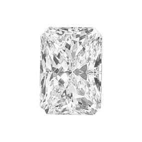 4.03ct IGI Radiant F/VS1 Lab Grown