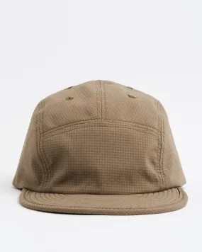 5 Panel Jet Cap Gingham Olive