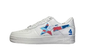 A Bathing Ape Bape Sta White Multi Camo