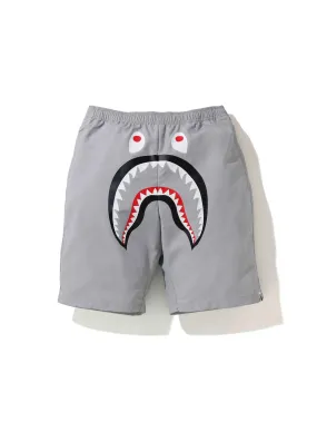 A Bathing Ape Shark Beach Shorts Grey