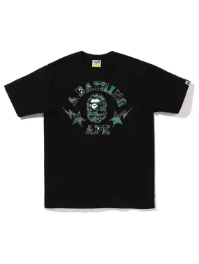 A Bathing Ape Thermography Polygon College Tee