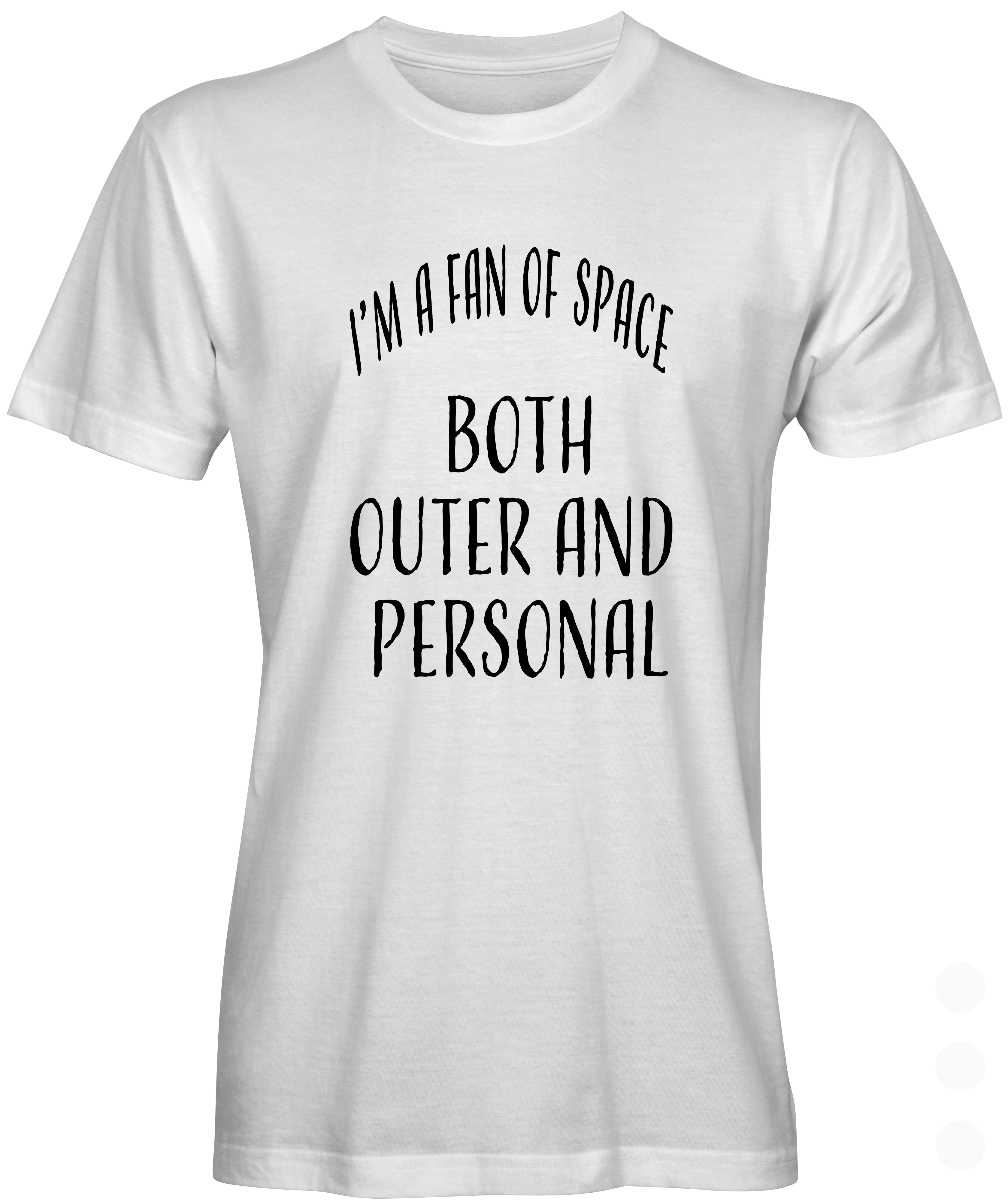 A Fan of Space Slogan Tee