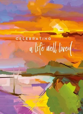 A Life Well Lived Sympathy Card