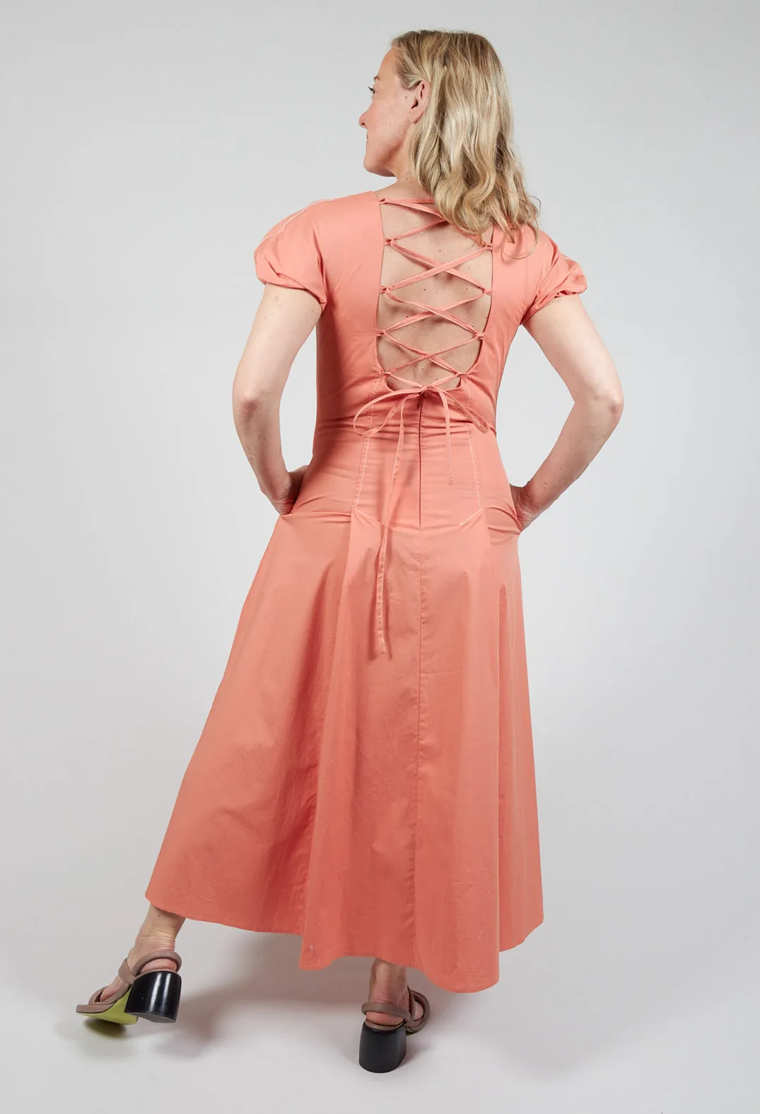 A-Line Dress in Antique Rose