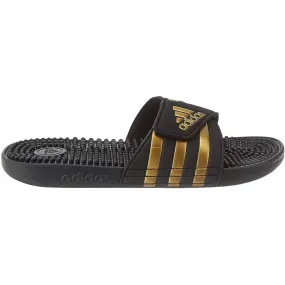 Adidas Men's Adissage Slide (Core Black/Gold Metallic/Core Black)