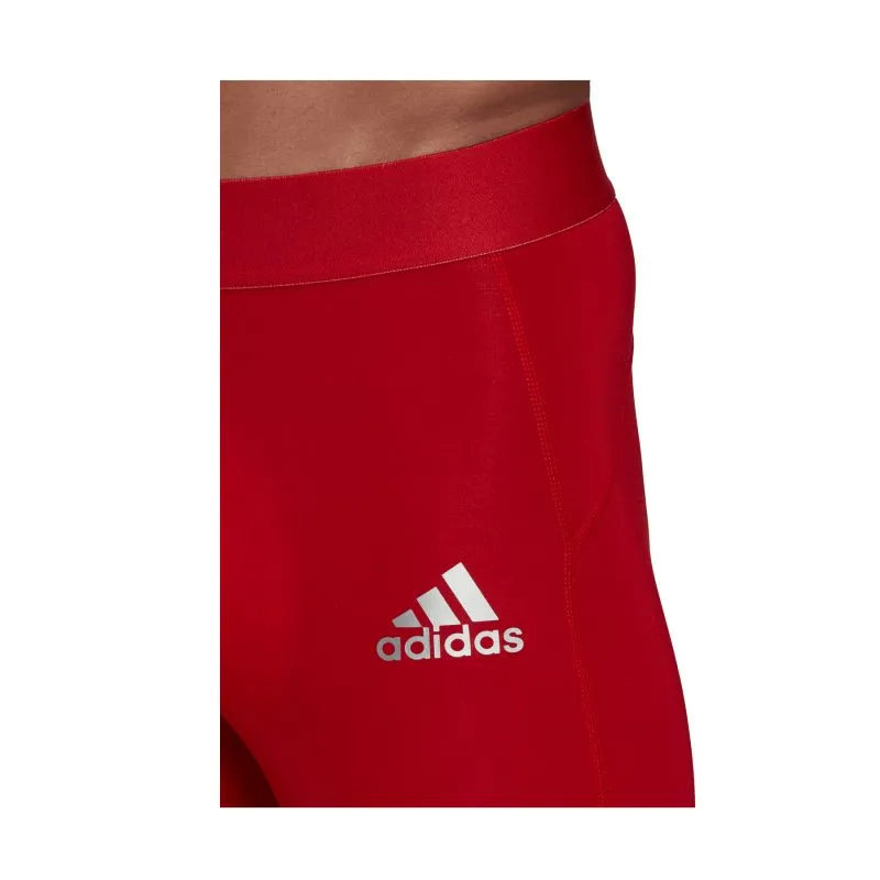 Adidas Mens Techfit Tight Shorts - Red