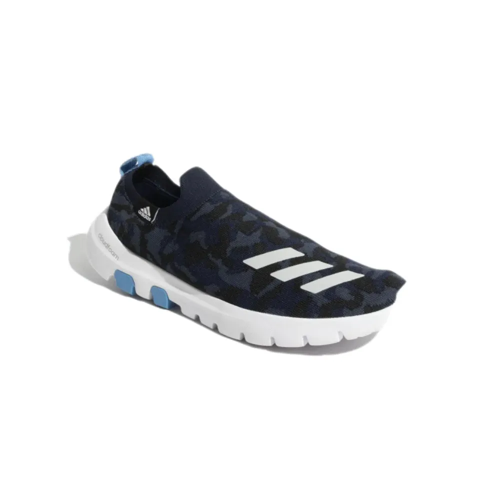 Adidas Men's Walkanew Running Shoe (Navy/Core Black/Wonder Steel/Stone)