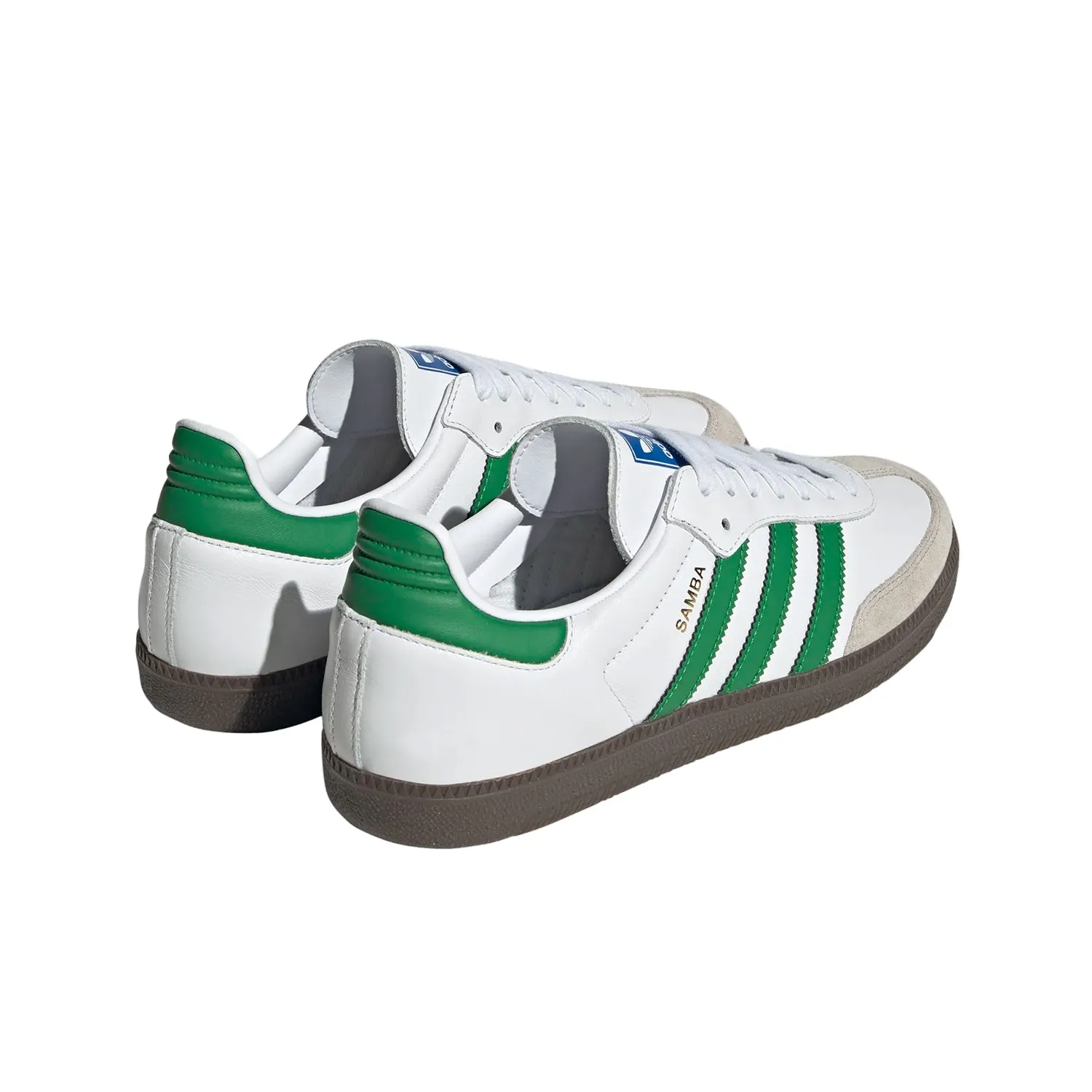 ADIDAS SAMBA OG - FTWWHT/GREEN/SUPCOL