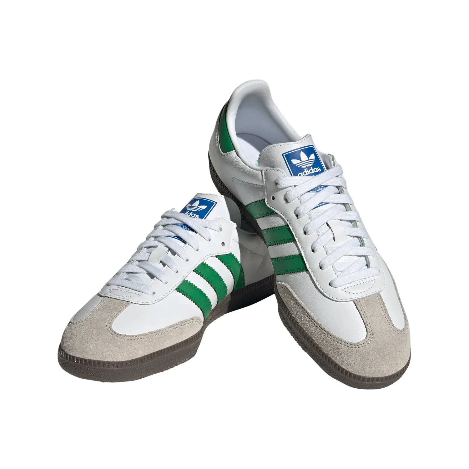 ADIDAS SAMBA OG - FTWWHT/GREEN/SUPCOL