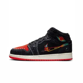 AIR JORDAN 1 MID SIEMPRE FAMILIA GS (YOUTH)