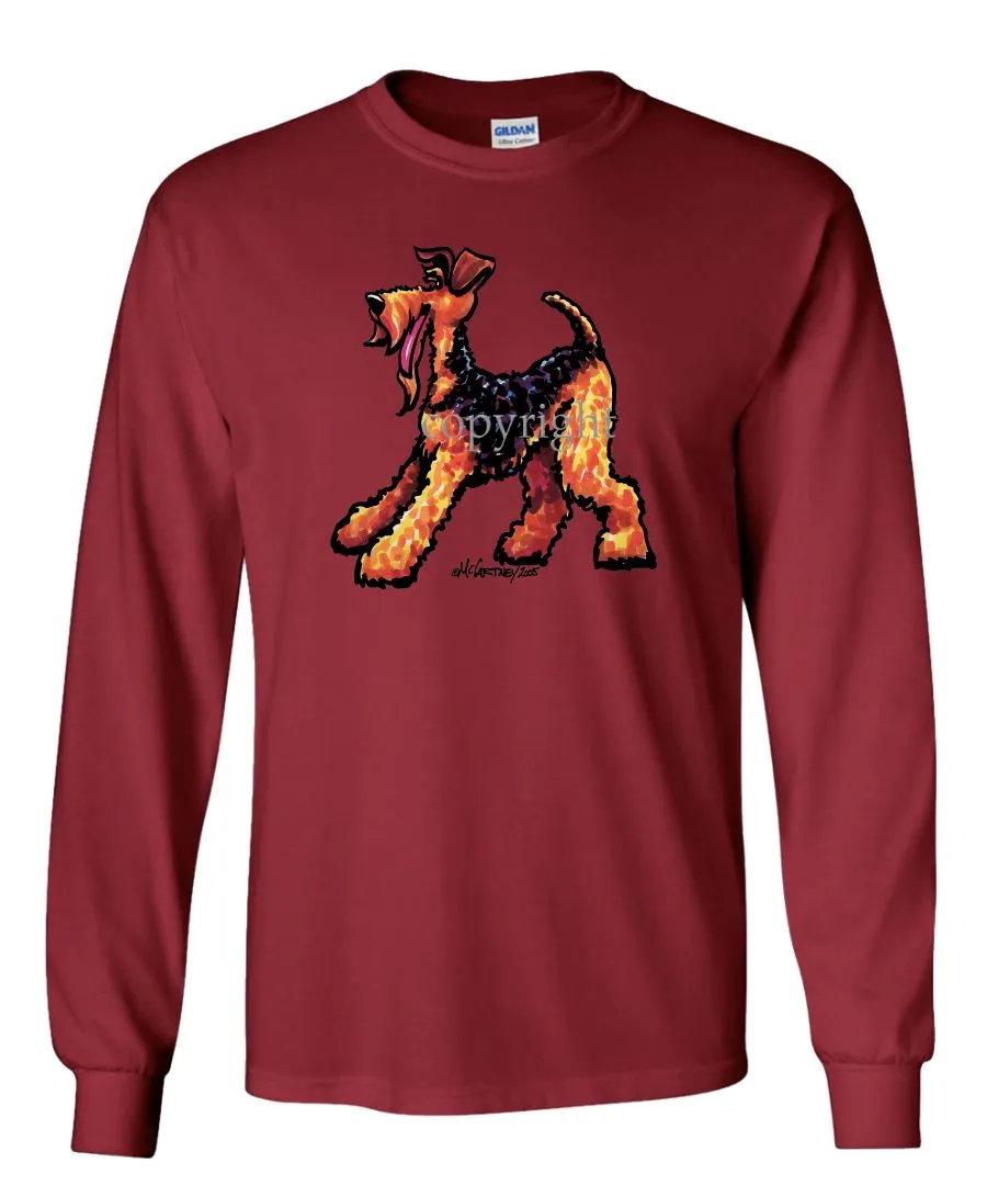 Airedale Terrier - Cool Dog - Long Sleeve T-Shirt