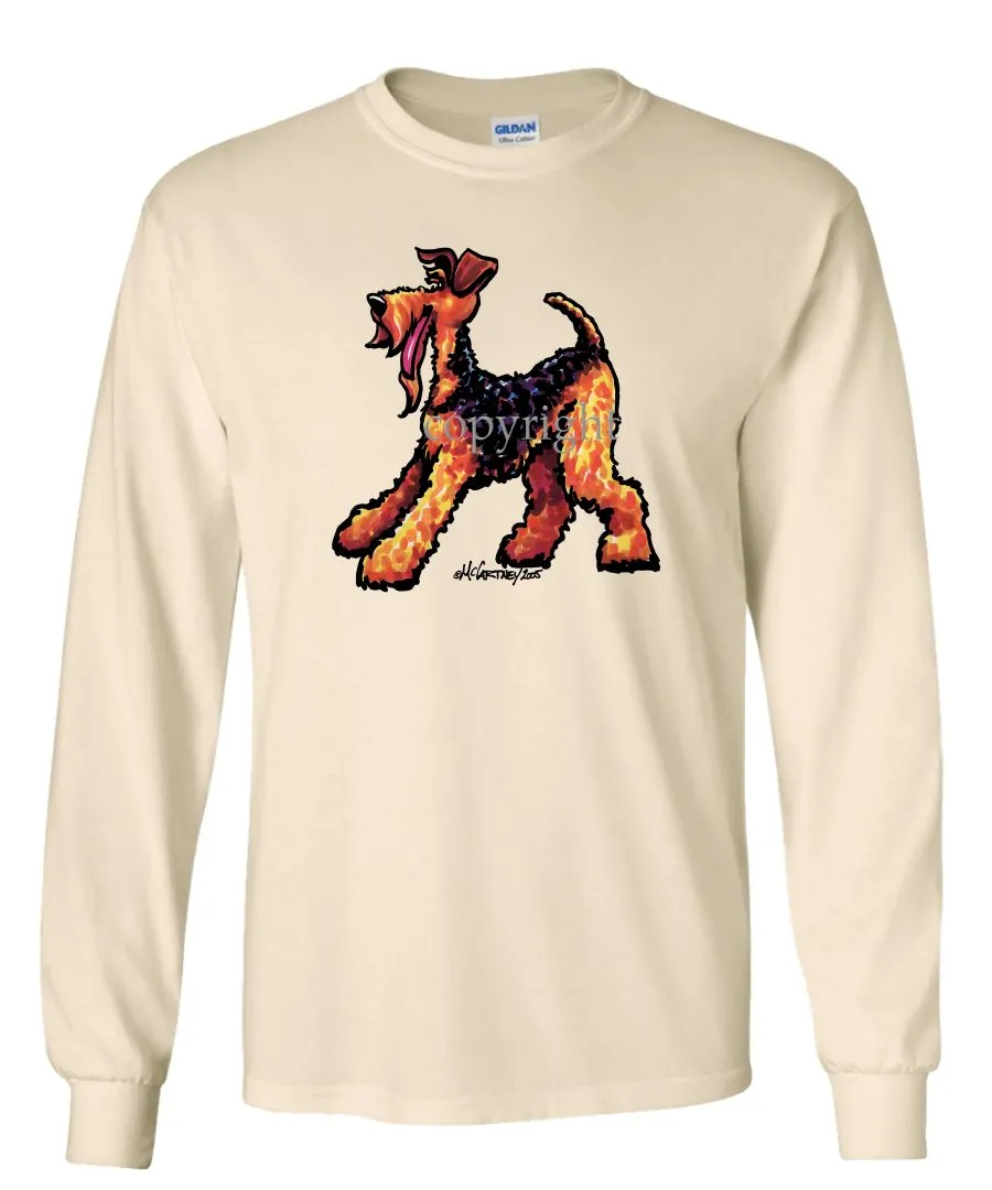 Airedale Terrier - Cool Dog - Long Sleeve T-Shirt