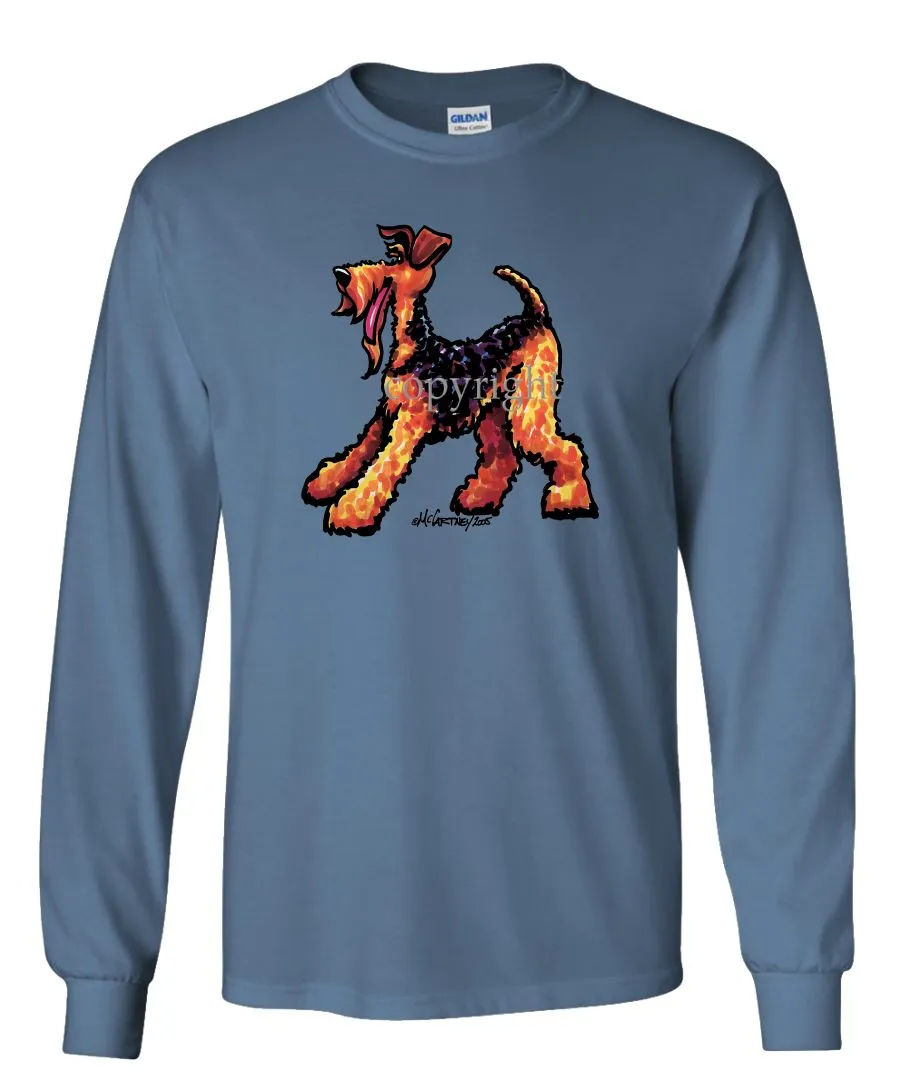 Airedale Terrier - Cool Dog - Long Sleeve T-Shirt