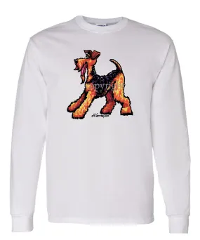 Airedale Terrier - Cool Dog - Long Sleeve T-Shirt