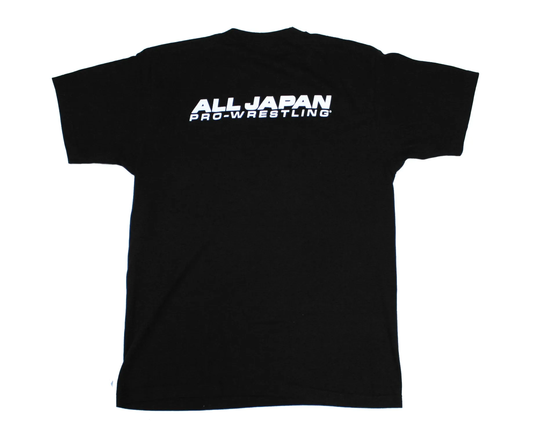 AJPW LOGO BLACK T-SHIRT LG