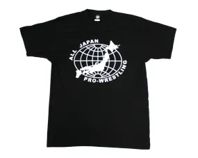 AJPW LOGO BLACK T-SHIRT LG