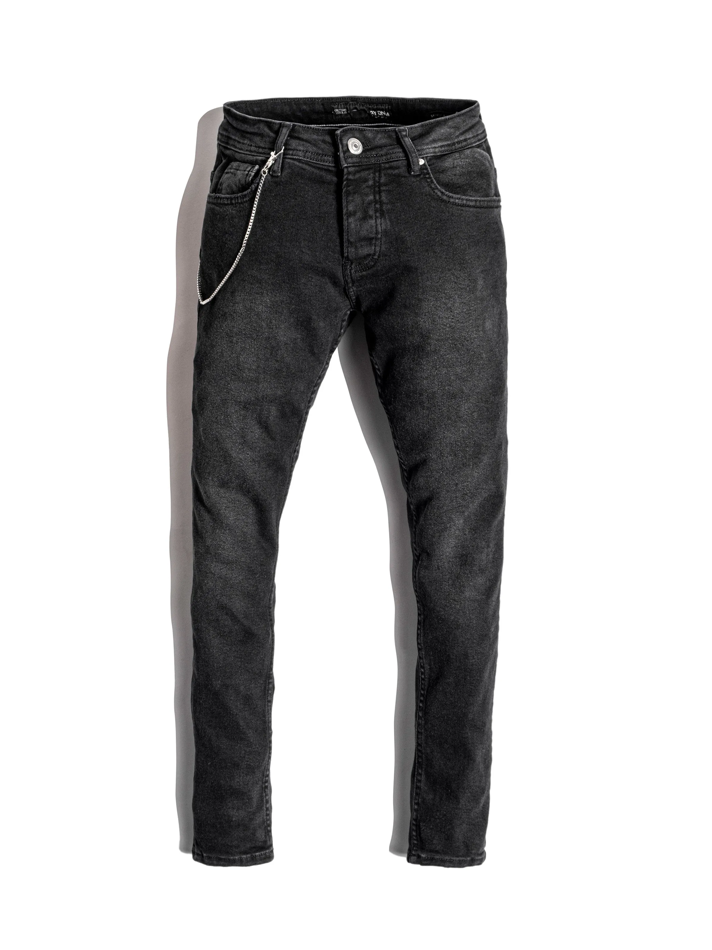 All Black Denim Jeans