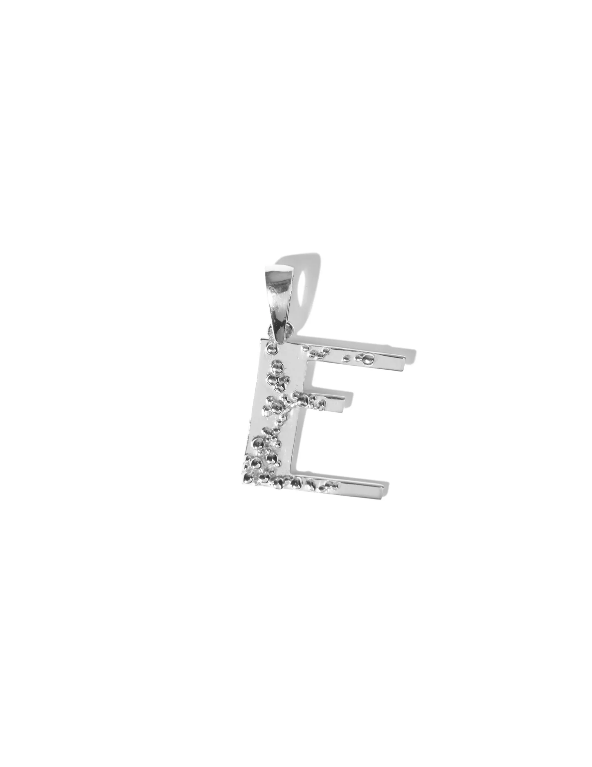 Alphabet Pendant A-Z <br> Silver