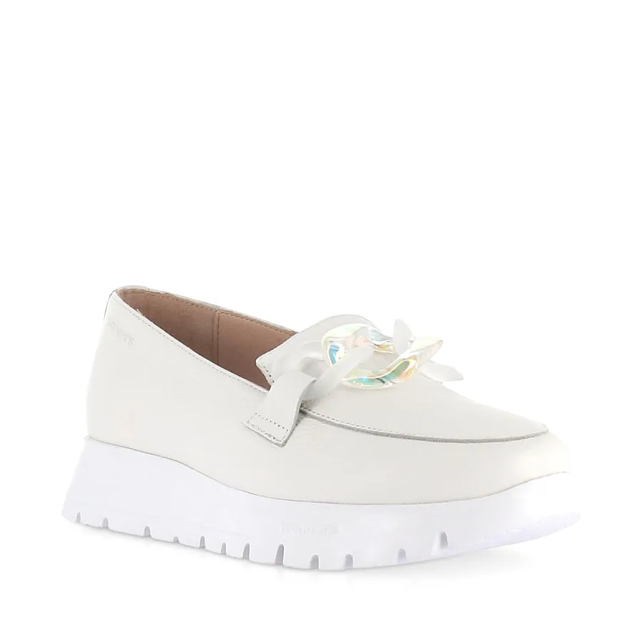 AMIRA A-2444 - OFF WHITE LEATHER