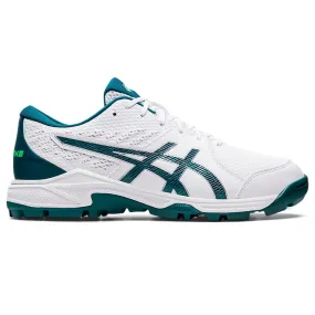 ASICS Men's Gel-Peake 2 Cricket Shoe (White/Velvet Pine)