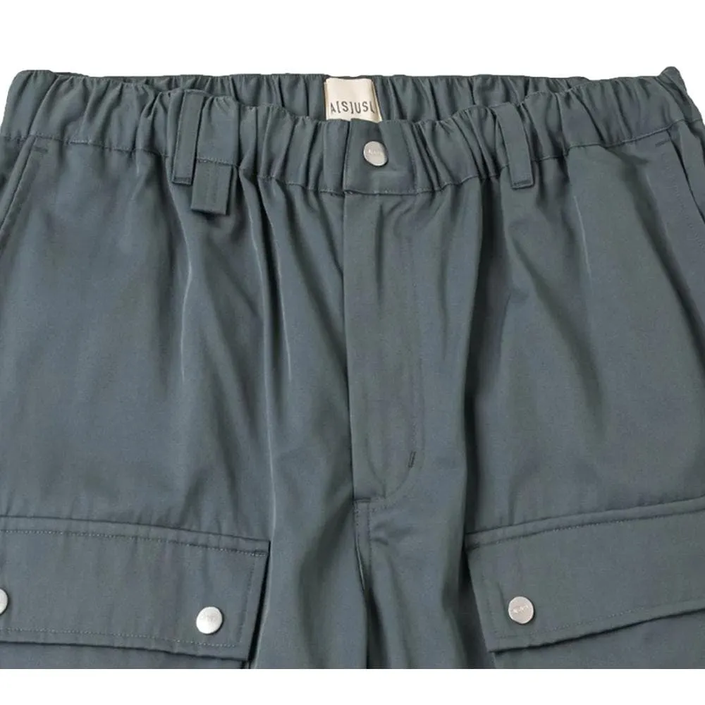 A[S]USL FRONT POCKET EASY SHORTS-GREY