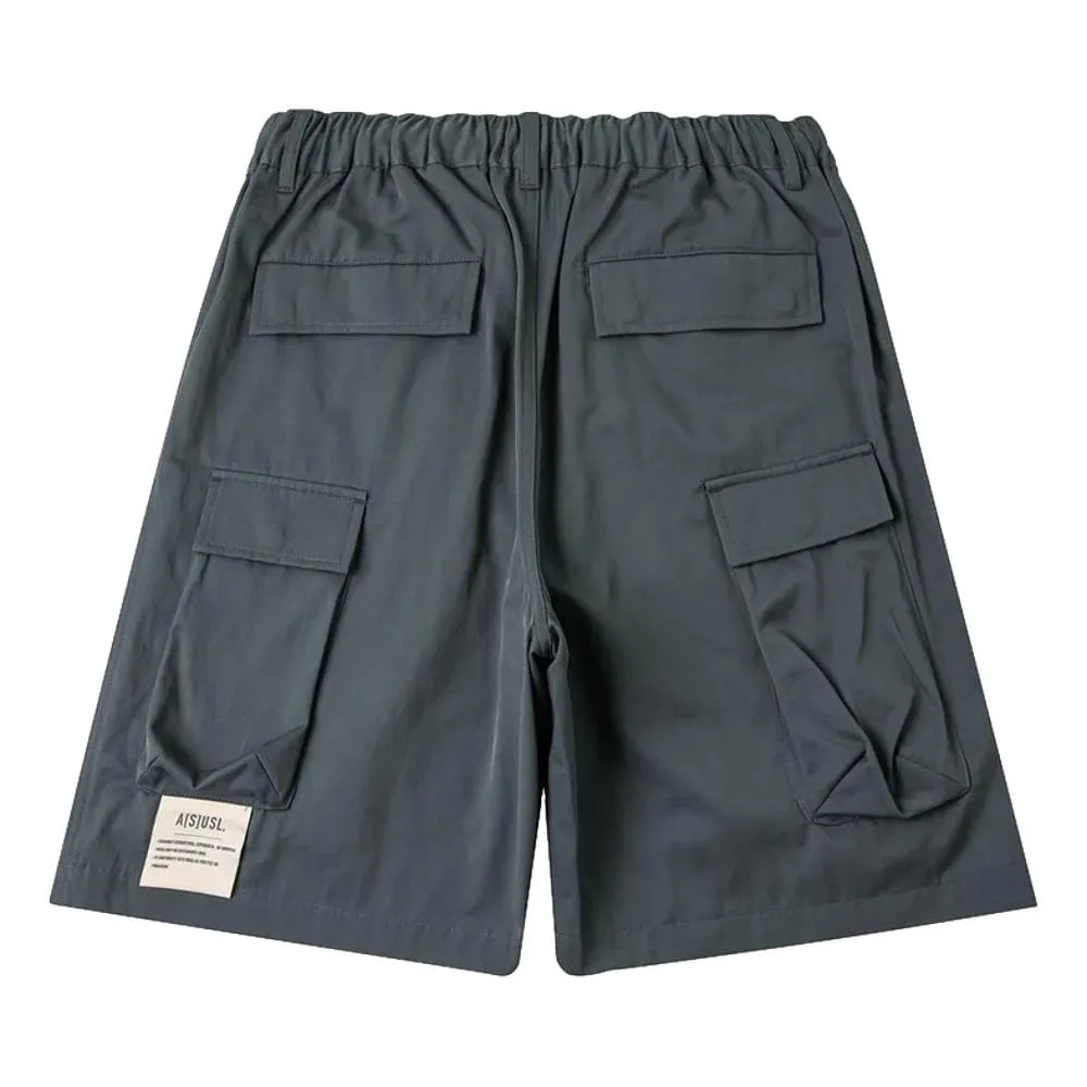 A[S]USL FRONT POCKET EASY SHORTS-GREY