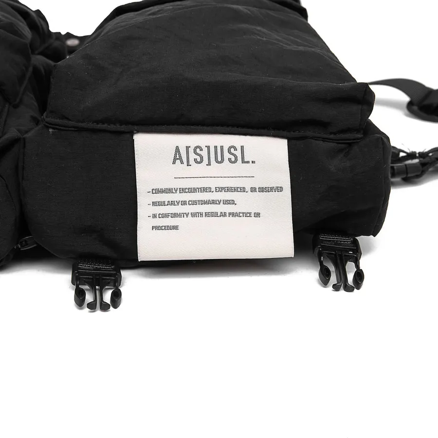 A[S]USL MULTI WAY VEST-BLACK