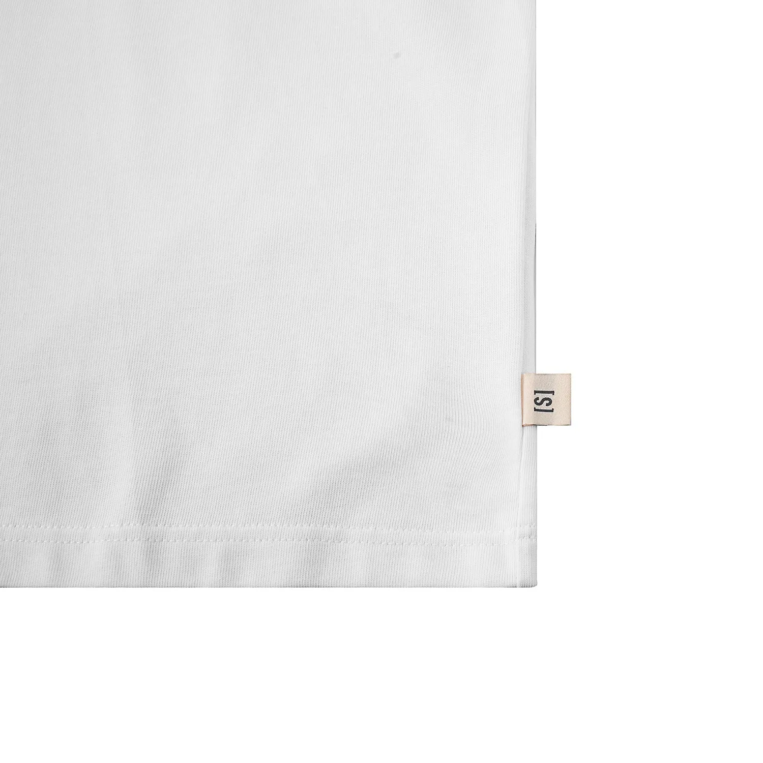 A[S]USL REFLECTIVE LOGO LONG TEE-WHITE