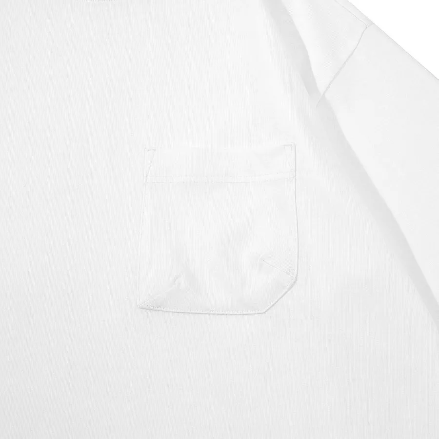 A[S]USL SMALL LOGO POCKET TEE-WHITE