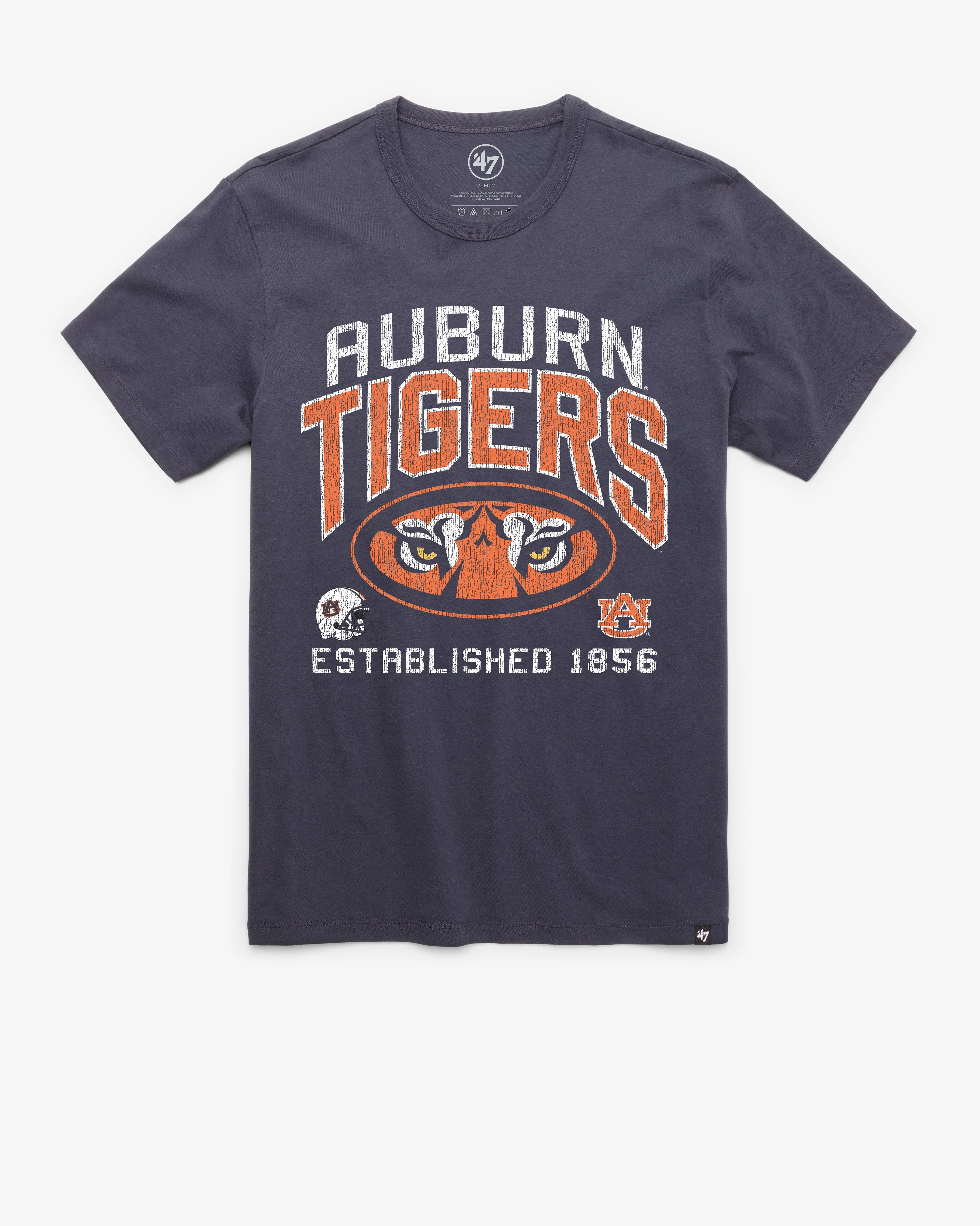 AUBURN TIGERS TURNED UP '47 FRANKLIN TEE