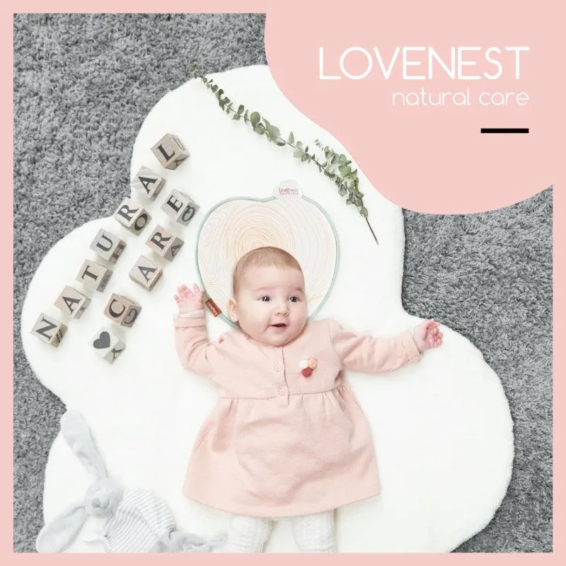 Babymoov Lovenest Natural Care Anti-Flat Head Pillow (0-4m)