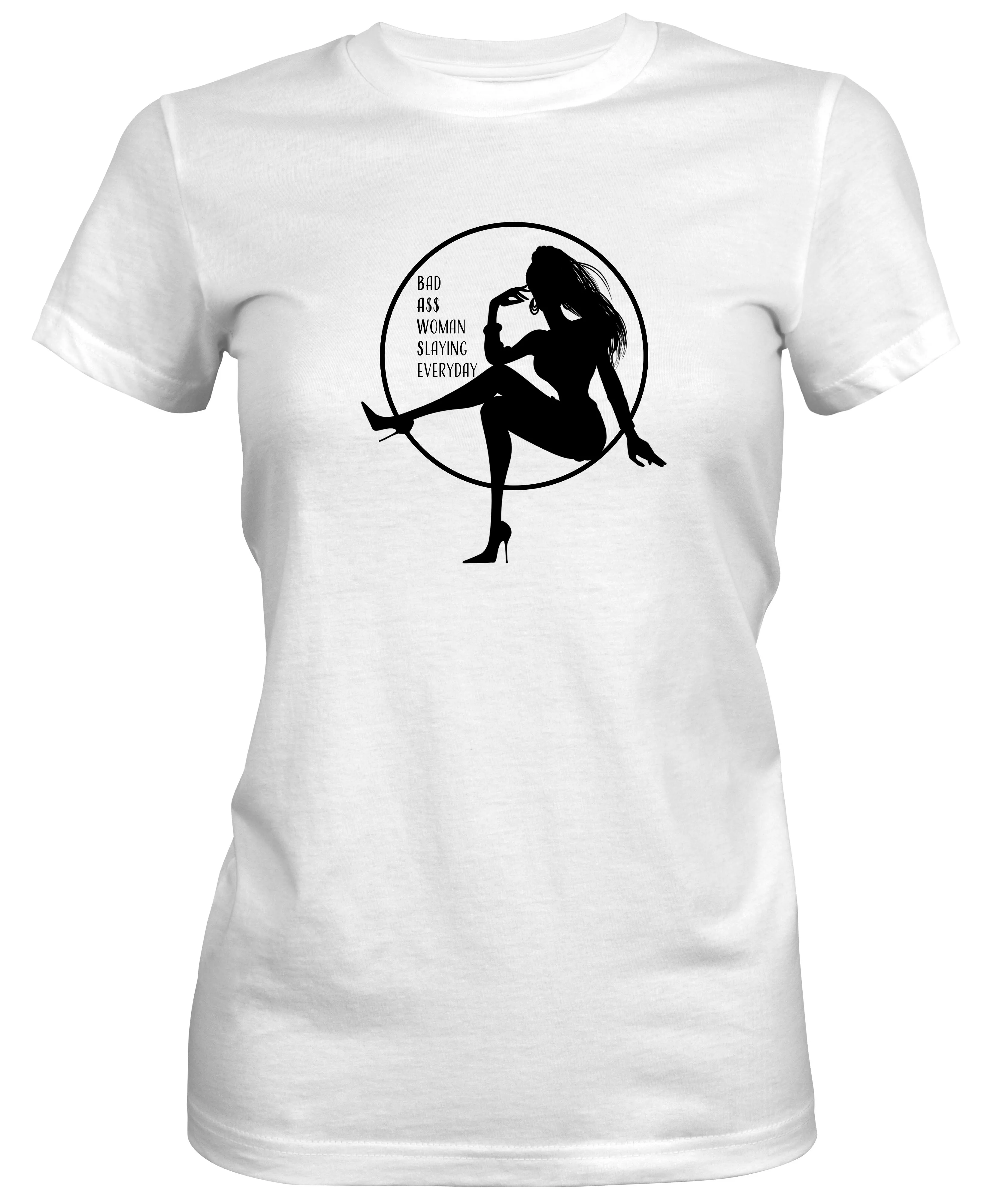 Bad A... Woman Ladies T-shirt