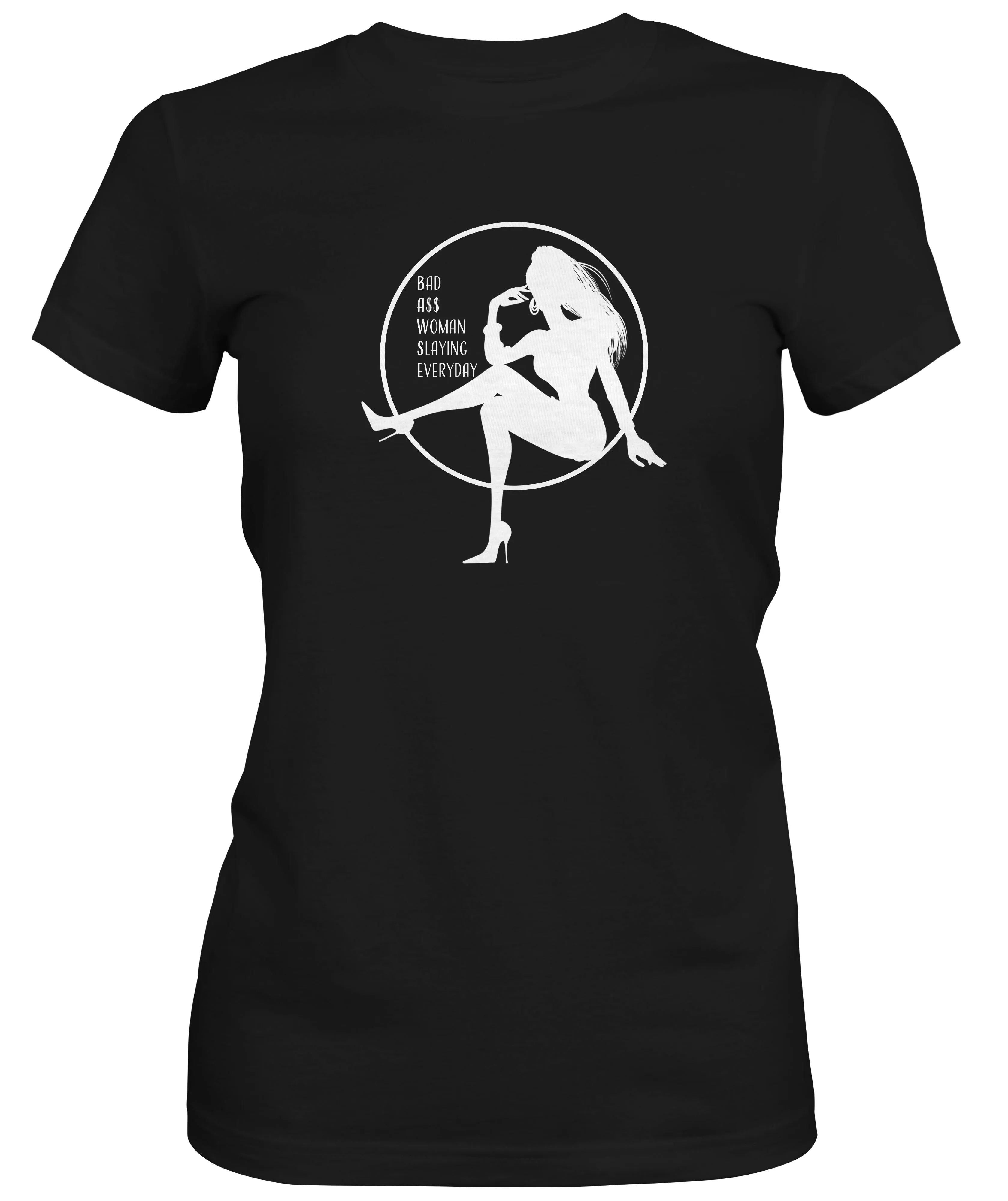 Bad A... Woman Ladies T-shirt