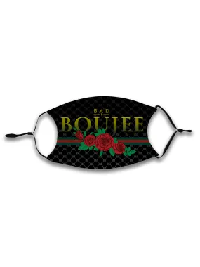 BAD & BOUJEE ADJUSTABLE FACE MASK with Filter - KIDS & ADULTS