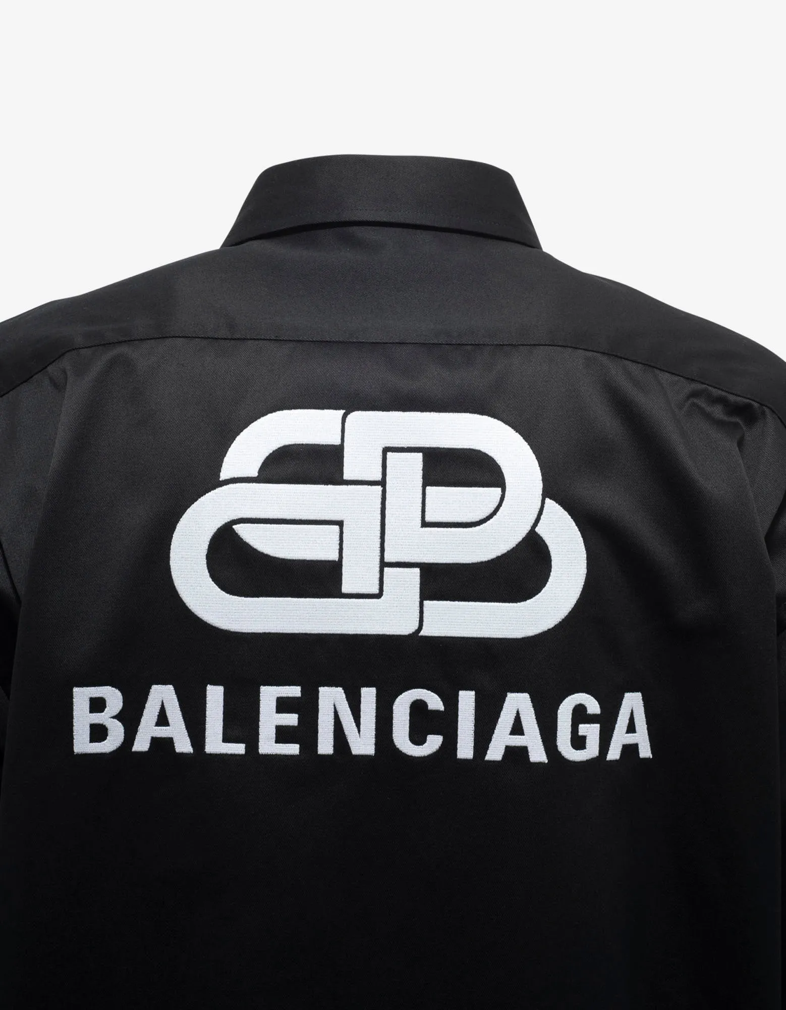 Balenciaga Black Double Sleeve Shirt