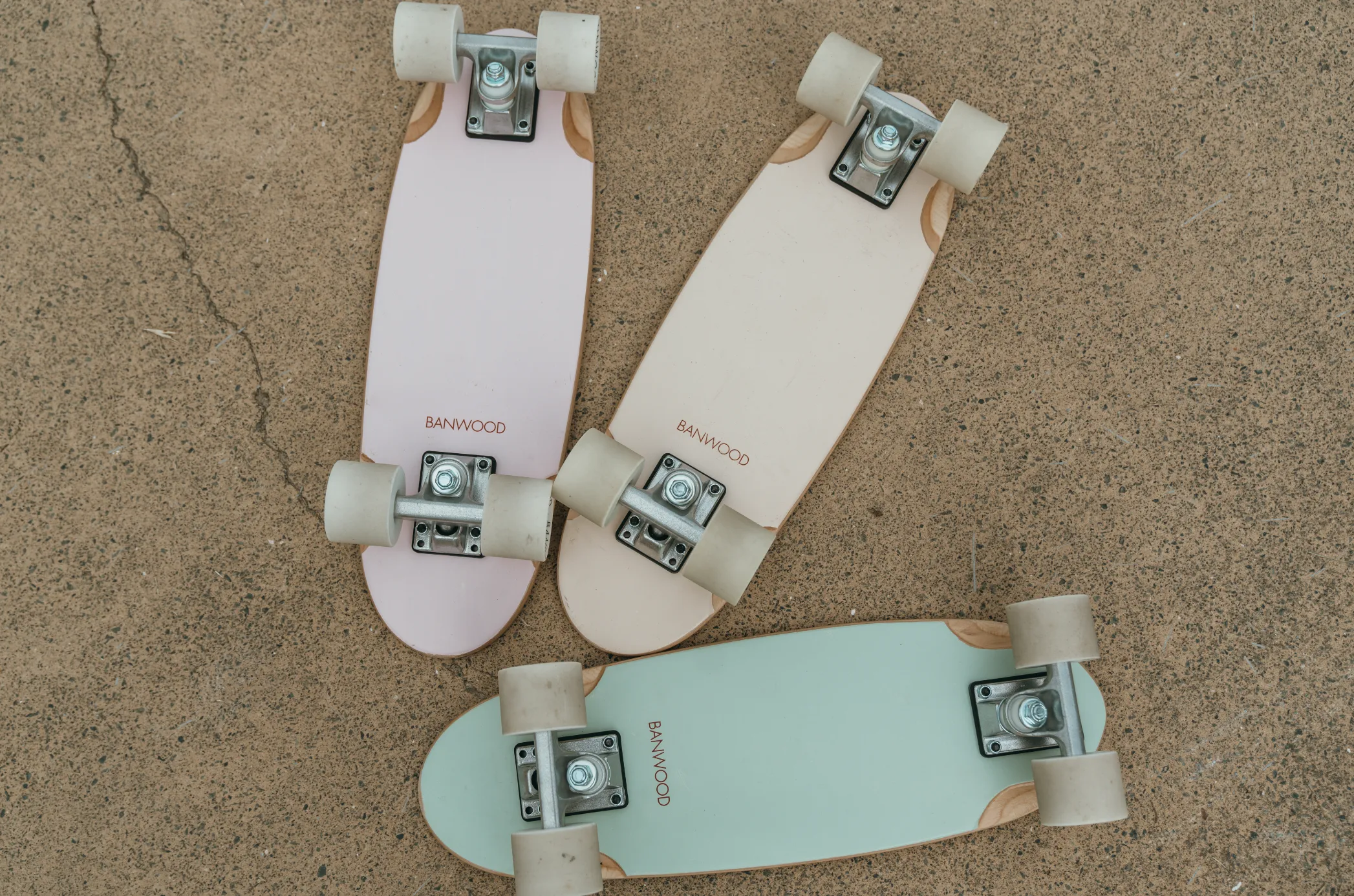 Banwood Skateboard - Pink