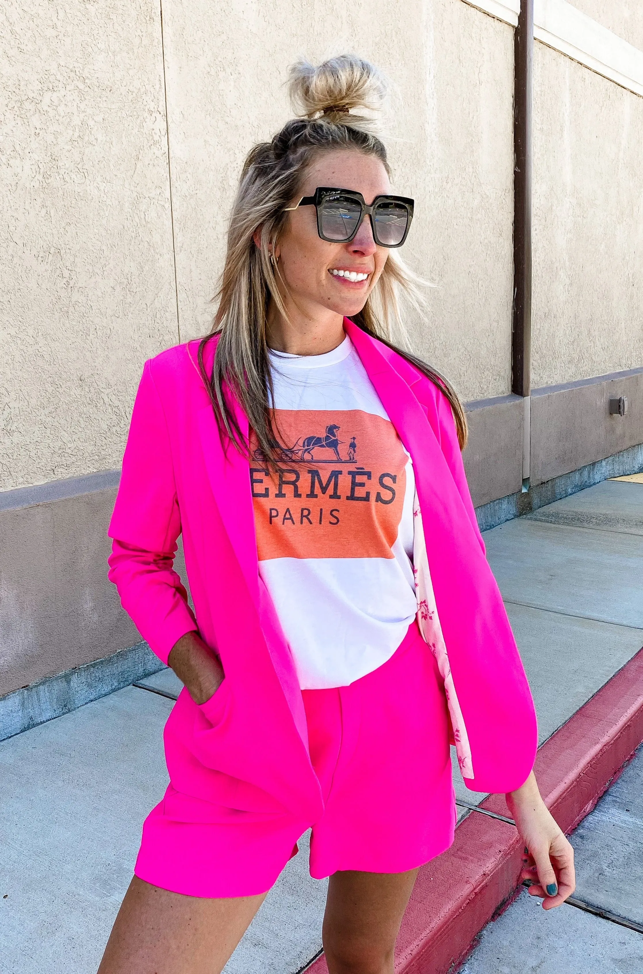 Barbie Dreams Hot Pink Blazer | FINAL SALE