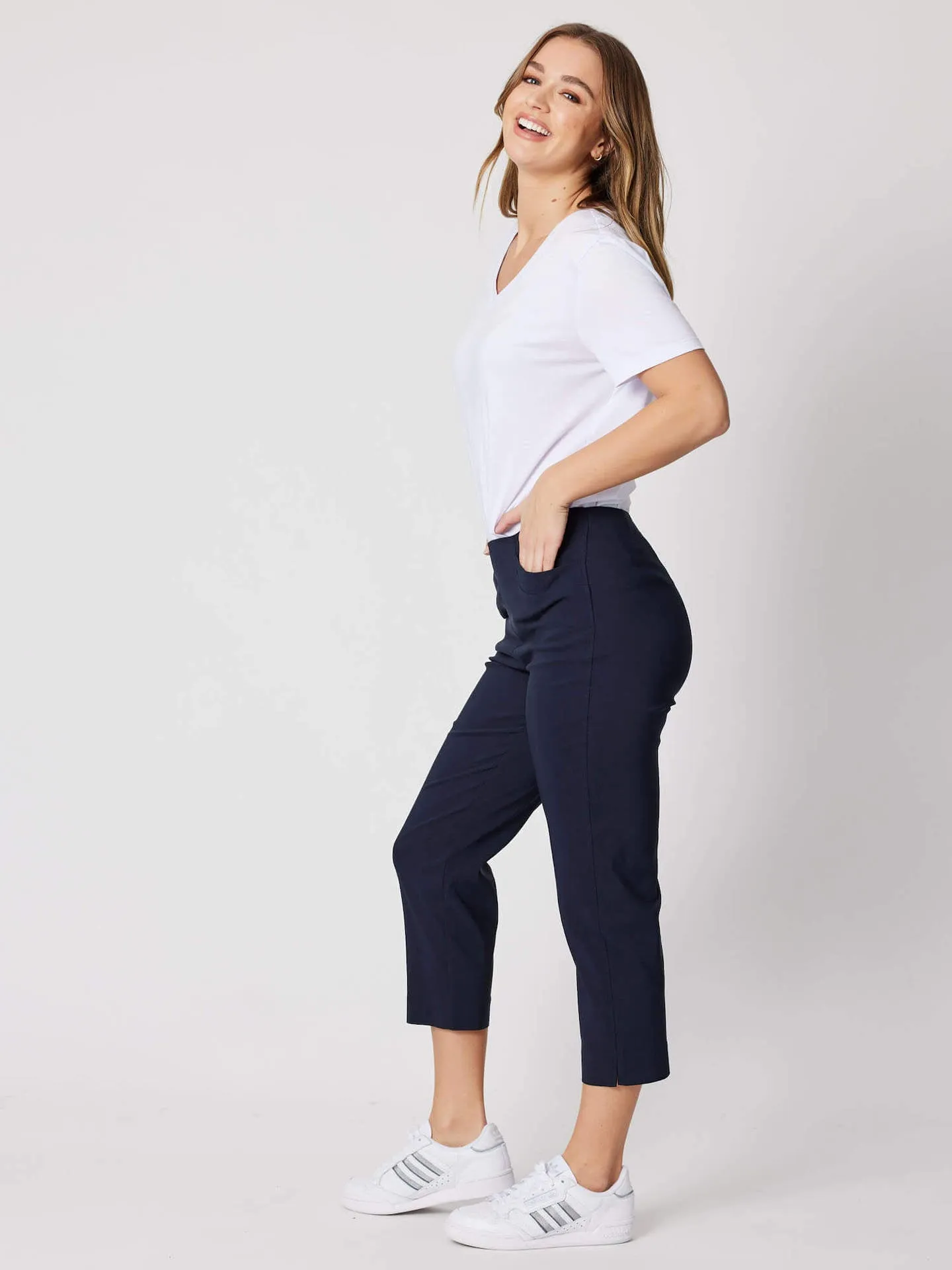 Basic Pants  - Navy