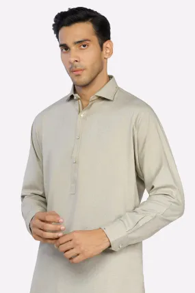 Beige Wash & Wear Shalwar Kameez