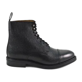 Berwick 1707 Grain Cap Toe Boot (321) - Black Grain