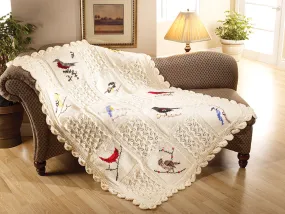 Birds Afghan Pattern