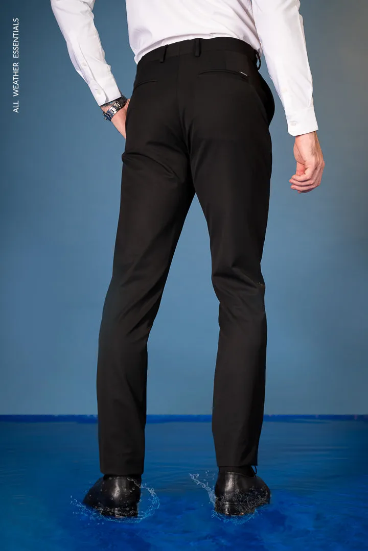 Black All Weather Stretch Pants