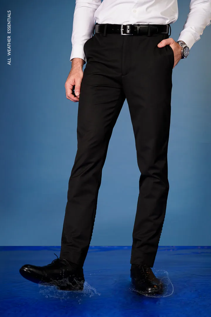 Black All Weather Stretch Pants