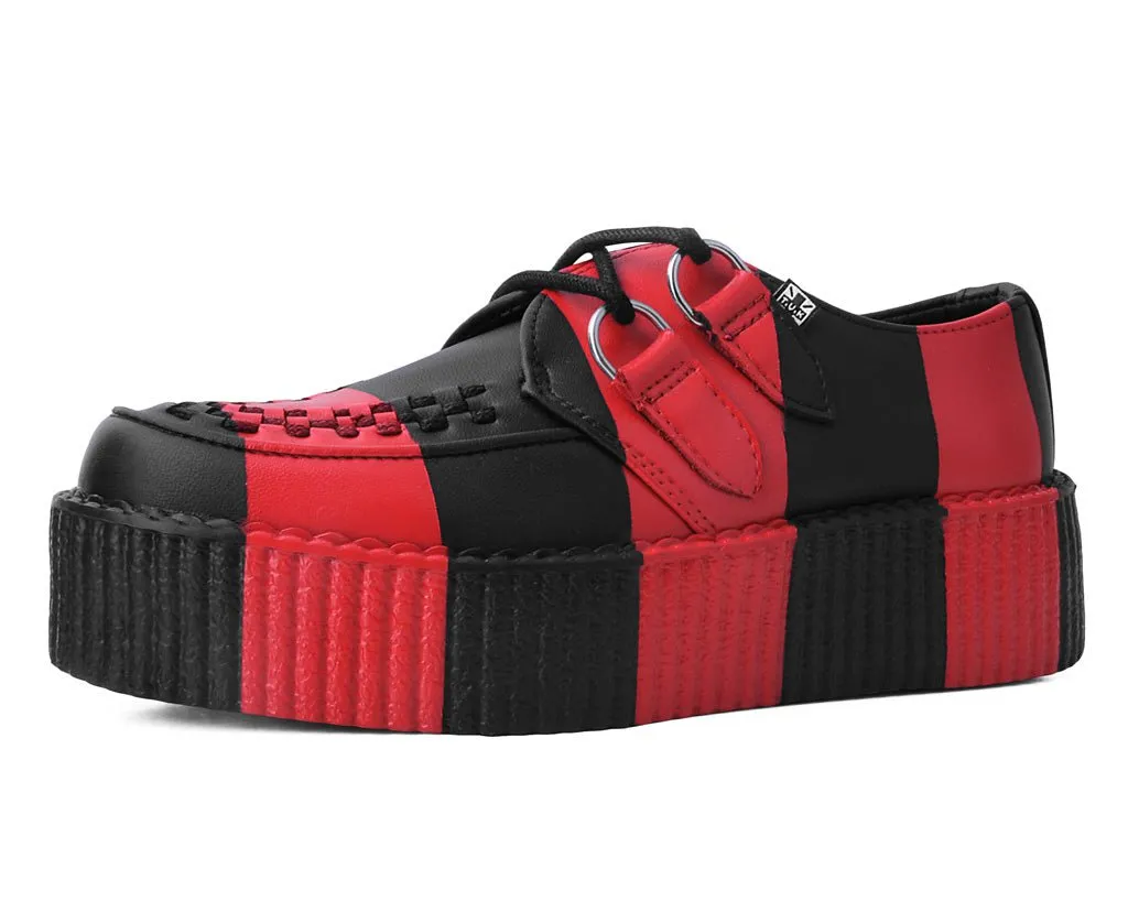 Black & Red Striped Viva Mondo Creeper