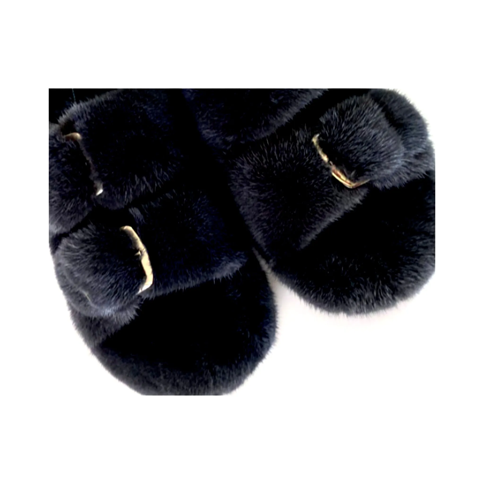 Black Arizona Slippers