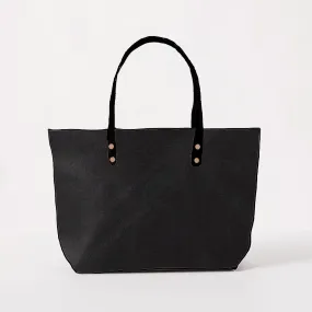 Black Harvest East West Tote