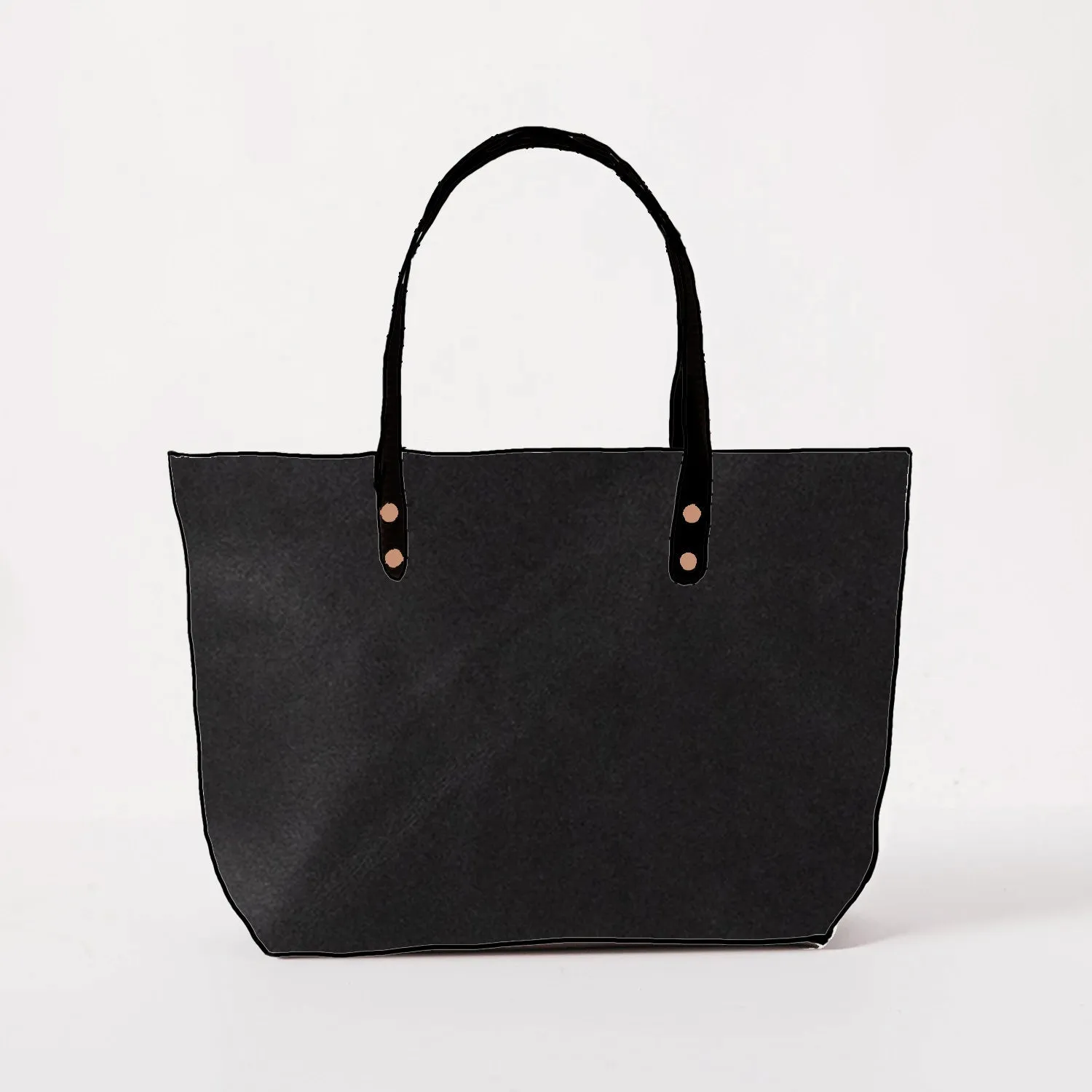 Black Harvest East West Tote