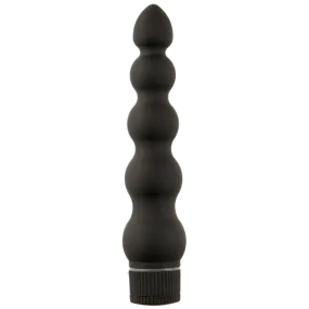 Black Magic 7 inches Ribbed Vibrator